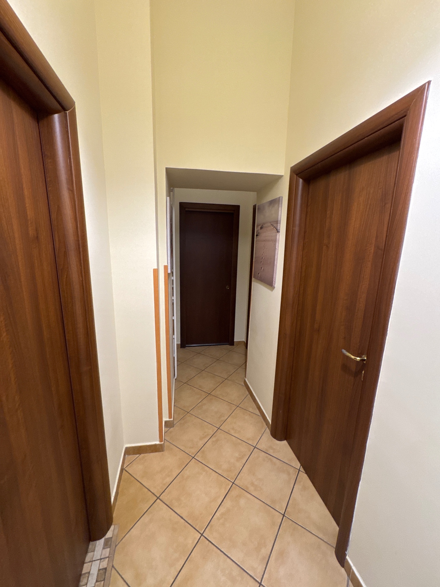 Corridoio che conduce alle camere
